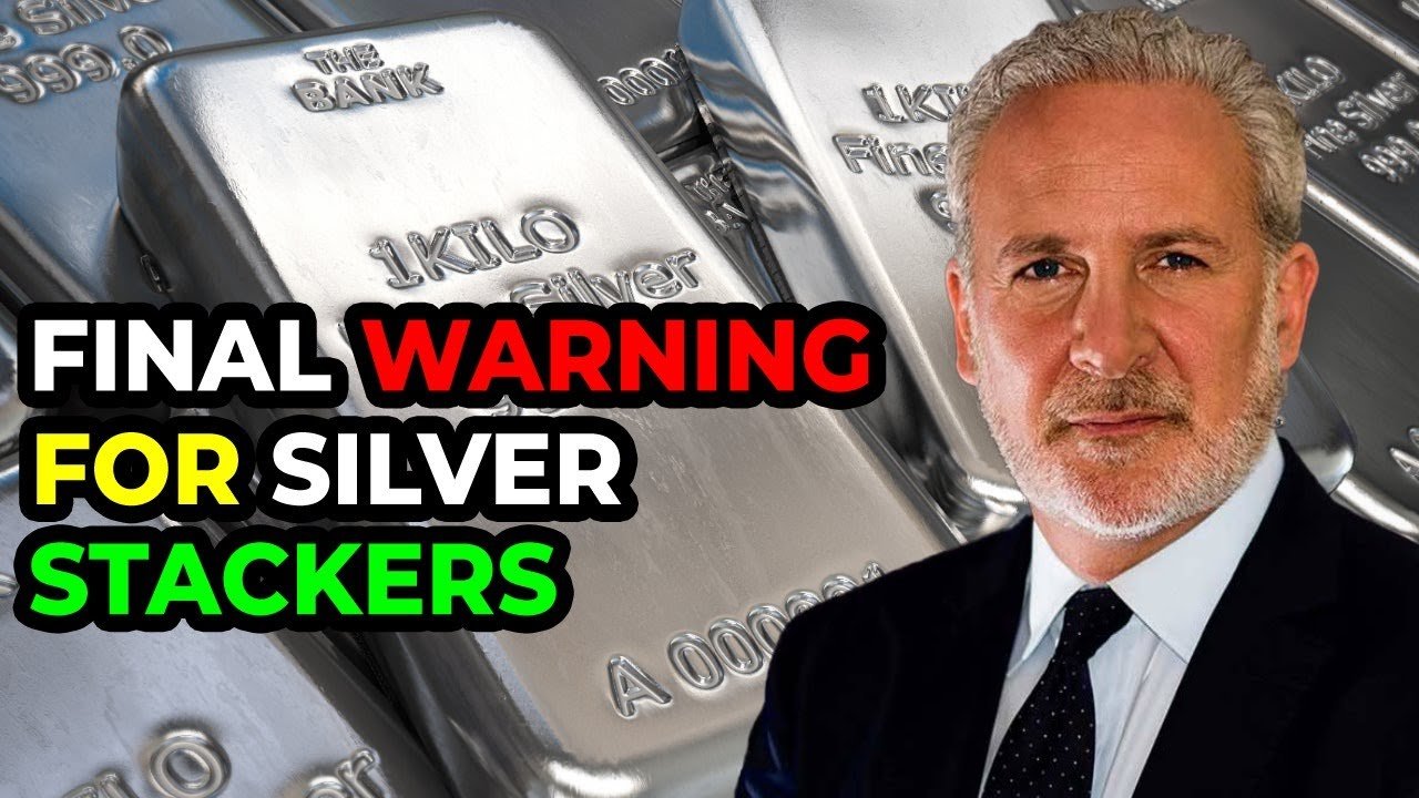 URGENT! Silver Prices Are About To Go Parabolic - Peter Schiff ...